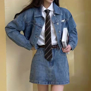 JK Tie Bow Necktie Pre-tie Bow Ties Ties For Student Solid Color Basic Small Necktie Long Skinny Tie