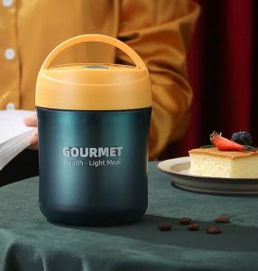 Bình ủ cháo giữ nhiệt GOURMET giữ nóng giữ lạnh Loại 500ml có gioăng cao su chống trào ngược hiệu quả