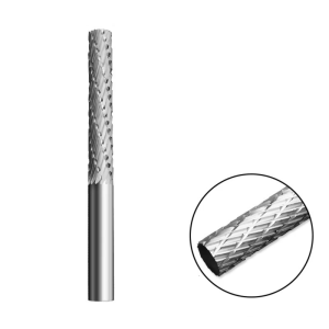 Efficient Highly Speed Steel Rotary File Burrs for Woodworking and Aluminum Grinding 6mm Shank Fit Most Rotary Drill Die