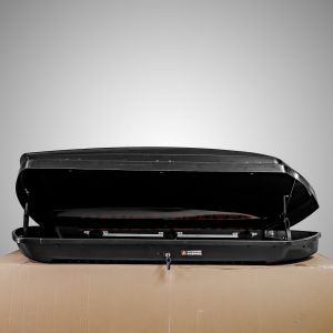 Roofbox mobil universal material abs 550liter bagasi atas mobil universal bahan abs 550l