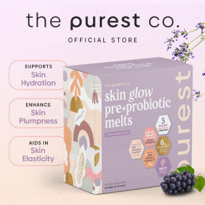Purest Co Skin Glow Pre+Probiotic Melts (Hydration & Elasticity Boost)