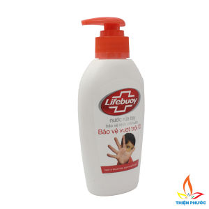 Nước rửa tay Lifebouy diệt khuẩn 180ml - Rửa tay sạch khuẩm 99% SUKADO
