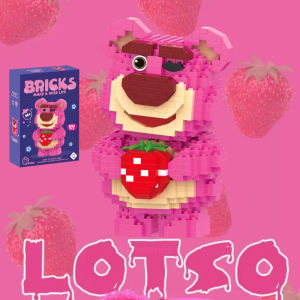Nano Block Bricks Mainan Lotso Mainan Balok Susun Disney Mainan Anak Perempuan DIY 3D Puzzle