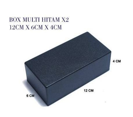 Box Rakitan X2 ukuran 12 x 6 x 4 cm