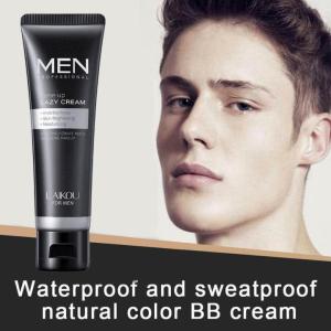 [คลังสินค้าพร้อม]Laikou Men BB Cream Revitalising Nourishing Brighten Cream Natural Whitening Face Foundation Tone Up Cream Lazy Concealer 50G