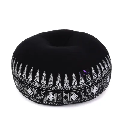 Vasora Yoga & Meditation Mini Zafu Pillow หมอนสมาธิ หมอนโยคะ หมอนอิง หมอนกลม บล็อกโยคะ หมอนZafu ขนาด 30x13 cm.
