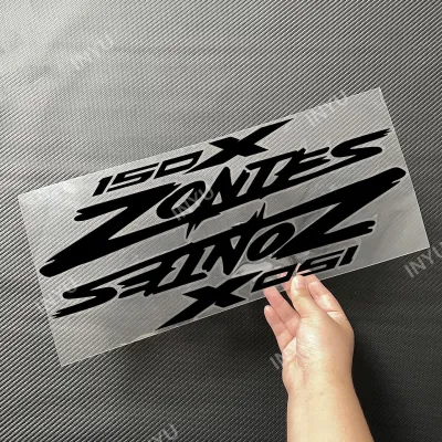 ZONTES สติ๊กเกอร์150X ติดด้านหน้าZontes 150 X สติ๊กเกอร์สะท้อนแสงติดรถจักรยานยนต์ไวนิลกันน้ำทนทานมอเตอร์ภายนอกอุปกรณ์ประดับตกแต่ง