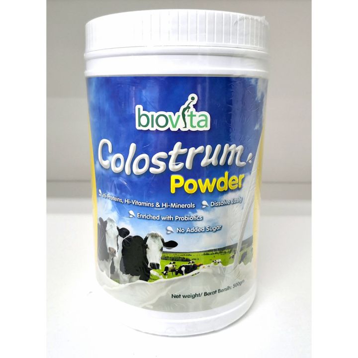 COLOSTRUM POWDER 500G - Biovita IgG Immunoglobulin | Lazada