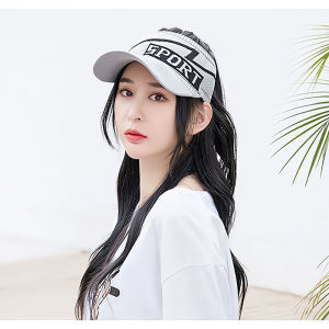 TOPI SENAM WANITA DEWASA BASEBALL CAPS SPORT GOLF VISOR CAP CEWEK KOREA - ZP