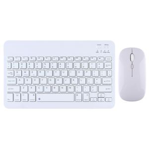 【SG Stock】Bluetooth Keyboard-Wireless Wifi+Bluetooth Keyboard Mouse Set (Ultra Slim) Rechargeable Portable For Smart Phone/Tablet-Keyboard Mouse Set