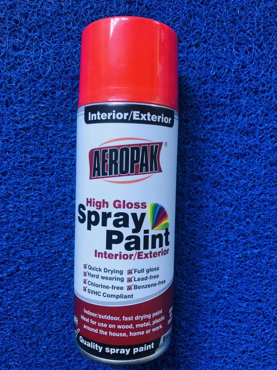 RUST-OLEUM UNIVERSAL 245211 Gloss Spray Paint, Gloss, Cardinal Red 12 Oz Aerosol Can - View #3