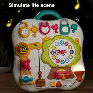 Đồ chơi giáo dục đồ hồ Goodway phát triển trí tuệgiác quan rèn luyện kĩ năng vân động cho bé chương trình Montessorri từ 1-5T