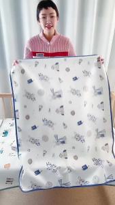 Washable Bed Protection Pad child-oriented design stated in source helps protect the bed surface during routine care for nursery bedroom or caregiving use room refresh home arrangement