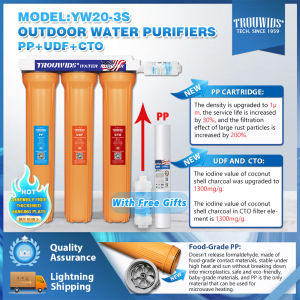 2/3/4 Stage 20 Inch Deep Well Water Filter Housing Complete Set Water Purifier For Home