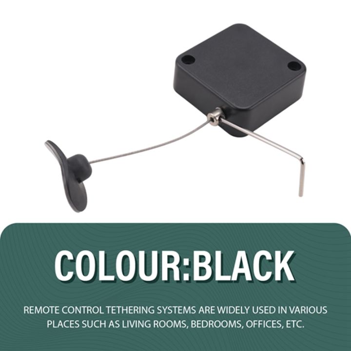 Retractable Remote Control Tethers, Remote Cable Lock , 6.6Ft /2M ...