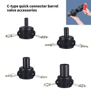 Cams khóa Adapter IBC nhiên liệu Bộ chuyển đổi bình nối thay thế Tank cống Adapter C loại Quick Fitting dễ dàng để sử dụng