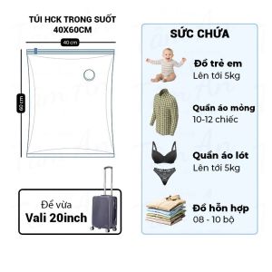 [HCM] Túi hút chân không đựng quần áo chăn màn -Cozy520