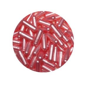 1000pcs Size 00 Pearl Light Pink / Pearl Light Pink OSPA High Quality Empty Gelatin Capsule