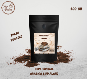 Kopi Bubuk Original Arabica Sidikalang 500 gr | Kopi Hitam Kualitas Super