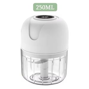 Electric Garlic Chopper Mini Meat GrinderStainless Steel Portable Kitchen Multifunction Food Chopper