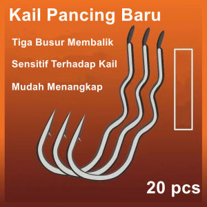 BingoLife Kail Pancing Kuat Tajam Kail Berduri Kail Pancing Membalik Otomatis 1#~10# Flip Hook Ikan Mas Tombro Ikan Cere