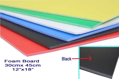 1pcs KT Foam Board Colored PVC Board D.I.Y Handmade Materials 30cm x 45cm / 0.5cm Thick