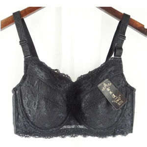 Womens Full Figure Lightly Lined Underwire Lace Bra 34 36 38 40 42 44 46 48 B C D E F G H