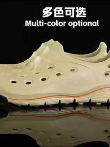MenS Soft Sole Clogs Summer 2025 New Model Non-Slip Odor-Resistant Breathable Outdoor Beach Shoes Driving Sandals For Men