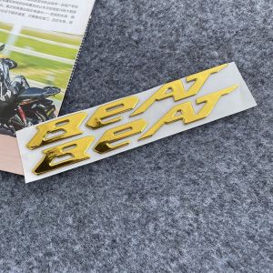 2ชิ้นเรซิน3D จังหวะสติ๊กเกอร์สัญลักษณ์รถจักรยานยนต์ภาพสติ๊กเกอร์กันน้ำร่างกายสำหรับฮอนด้าบีท