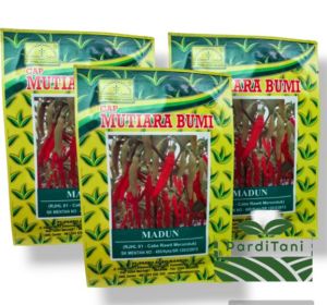 Benih cabe rawit MADUN Cap Mutiara Bumi isi 10 gr