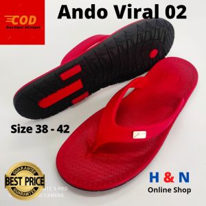 H&N Online Shop - Sandal Jepit ANDO VIRAL 02 - Sendal ANDO - DISKON - Size 38-42