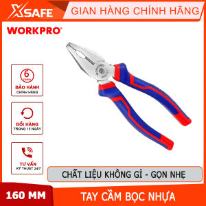 Kìm điện 6 inch 160mm Workpro WP231016