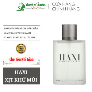 Xịt Khử Mùi Hôi Nách Haxi - Giảm Hôi Nách Hôi Chân và Sáng DaMùi Hương Sang Trọng Tinh Tế Lưu Hương Suốt 24h