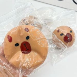 OOC Super Soft Capybara Squeeze Toys Animal Cute Small Slow Rebound Balls Novelty Pinch Fidget Sensory Toys Xmas Gift