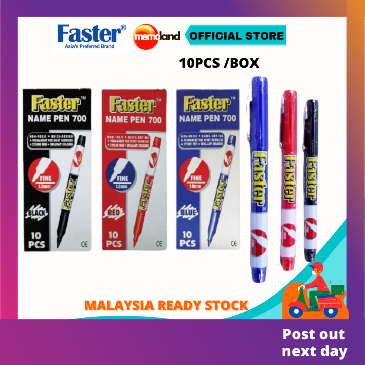 FASTER MF700 NAME PEN - 10pcs/Box