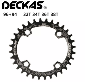 Deckas 94 + 96 Bcd Xe Đạp Chainwheel 32T 34T 36T 38T Xe Đạp MTB Chainring Núi Vương Miện Tròn Hình Bầu Dục Cho M4000 M4050 GX NX X1 Tay Quay