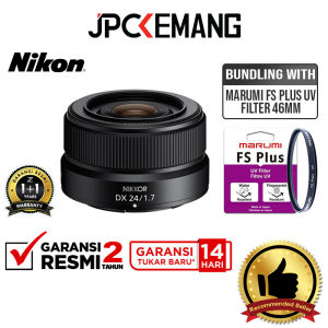 Nikon Z 24mm f1.7 DX Lensa Nikkor Z 24 mm f/1.7 JPC KEMANG GARANSI RESMI
