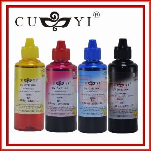 SET OF 4 Cuyi UV Dye Ink Hong Kong Inks 100ml- CMYK Universal Inks For Epson Canon HP Brother Printers