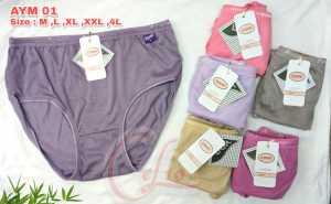 1PCS CELANA DALAM WANITA DEWASA AYUMI KATUN M L XL XXL XXXL