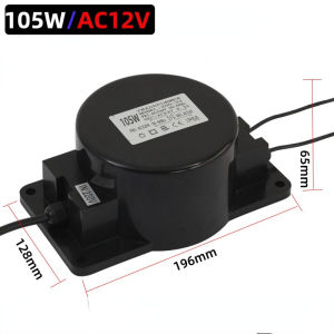 Transformer AC 220V to 12V inverter 400W waterproof for power supply of swimming pool lights and landscape lights