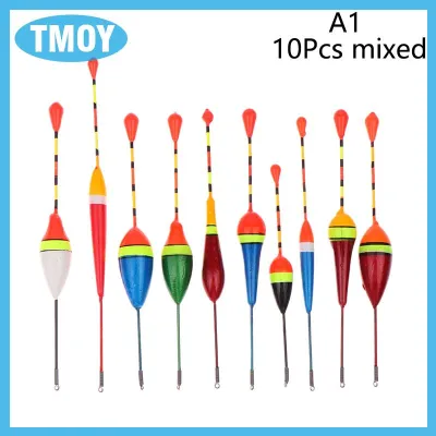 TMOY 1 5 10pcs khuyến mãi câu cá nổi thiết lập kết hợp kích thước Màu bọt Phao phao Bobber cho câu cá Phụ Kiện Câu Cá Câu cá câu cá giải quyết