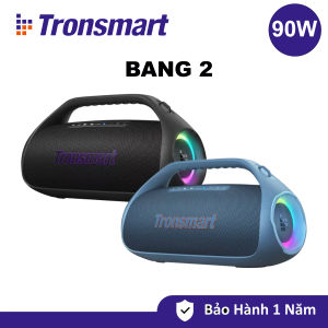[ CÓ ÁP CHỈNH ÂM ] Loa bluetooth 5.3 Tronsmart Bang 2 công suất 90W có App chỉnh âm chống nước IPX6 26 giờ nghe nhạc - Chính Hãng Báo Hành 12 Tháng