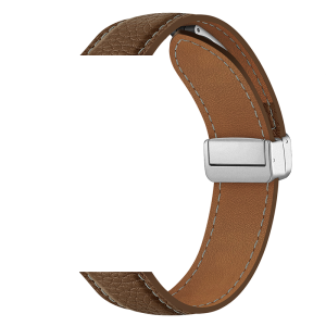 Leather Strap for apple watch Series 11 10 9 8 7 6 SE 41mm 45mm 40mm 44mm 42mm 46mm Magnetic Buckle Smart Watch Band ultra 3 ultra 2 49mm smart watch strap