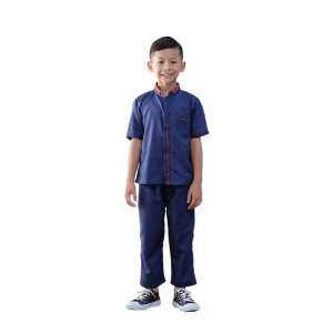 Baju Koko Kurta Anak Laki Laki/setelan baju koko anak terbaru 2024 lengan pendek