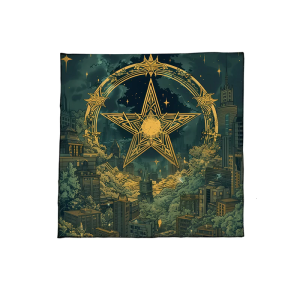 Multifuntional Velvets Tarots Tablecloth Soft Long Wearing Fabric Altar Cloth Foldable Design Suitable for Readings