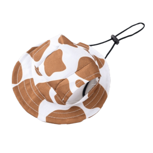 OUTOPEN Adjustable Dog Fisherman Hat Ear Exposed Comfortable Pet Sun Hat Fashion Breathable Pet Baseball Cap Outdoor Travel