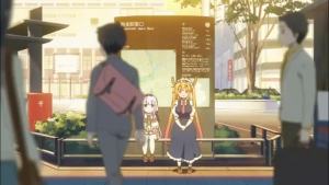 Miss Kobayashis Dragon Maid tohru nữ cosplay Tóc Giả Anime dài thẳng tổng hợp tóc giả Kobayashi san chi không có hầu gái rồng