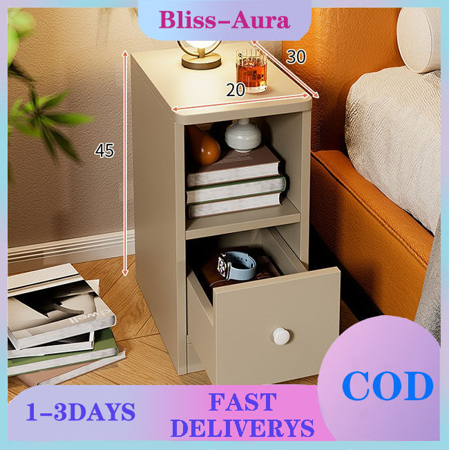 Bedside Bedroom Ultra Narrow Bedside Modern And