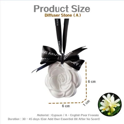 Hanging Aroma Stone Diffuser Scented Fragrance Indoor Car Closet