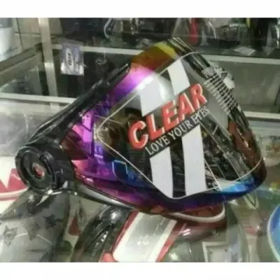 Kaca helm NHK gladiator / kaca NHK gladiator + kaca NHK REVENTOR merek CLEAR